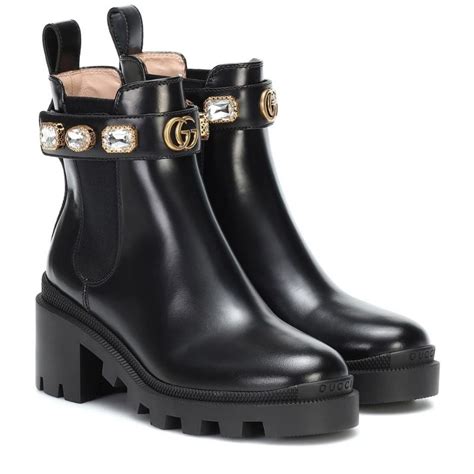 botines gucci originales|gucci signoria ankle boots.